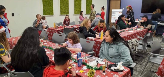 Connecting in the Community Room