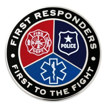 First Responder Pin