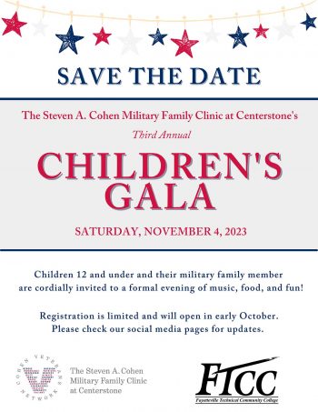 Save the Date 3rd Annual Children’s Gala