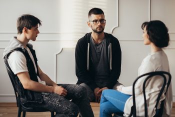 Group therapy brings people together who struggle with similar i