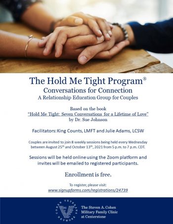 The Hold Me Tight Program