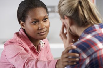 Teenage Girl Visits Doctor’s Office Suffering With Depression